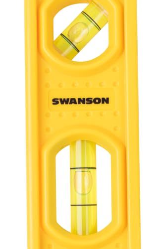 Swanson Tool TL011 9-Inch Speedlite Torpedo Level Yellow - size: 9" (Pack of 1), style: Speedlite® Torpedo Level