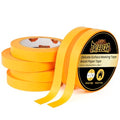 TAPEBEAR Delicate Surface Masking Tape 0.7" x 60Yard Washi Tape - color: Orange, size: 0.7" x 60Yard