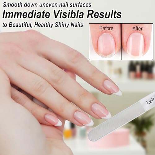Diamond Nail File with Crystal Nail Shiner Set - color: Blue Point
