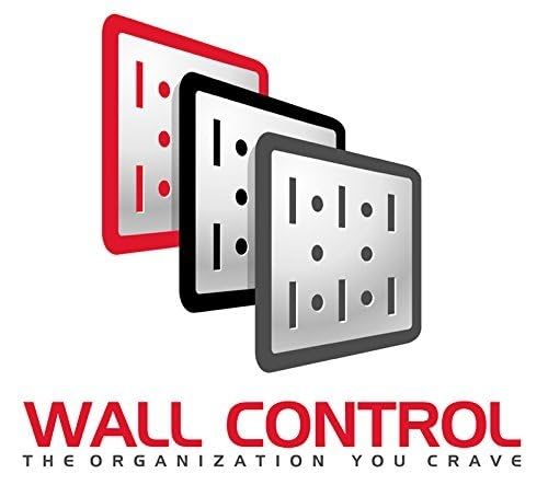 Wall Control Shelf 12in Deep Pegboard Shelf Assembly Pegboard and Slotted Tool Board - Black - color: Black