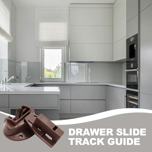 Plastic Center Mount Drawer Track Guidess, Dresser Repair Parts