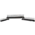OEMTOOLS 22211 3-Pc Socket Organizer (Metric), Socket Holder for Organizing 1/4", 3/8", and 1/2" Sockets, Labeled Posts, Secure Fit, Sizes 4 mm to 27 mm - size: 1/4", 3/8", 1/2" (3-Piece)