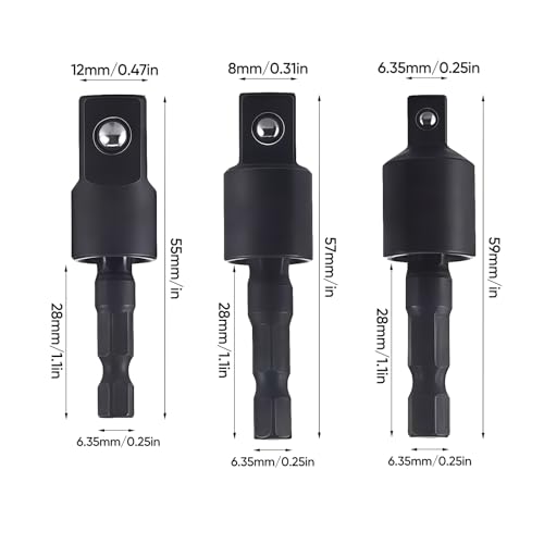 18Pcs Right Angle Drill Attachment & Screwdriver Adapter Kit