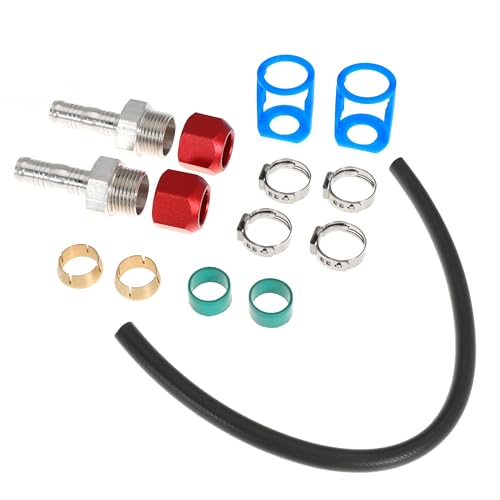 800-670 A/C Line Splice Kit For 5/8 Line With No.10 Hose 800670 Air Conditioning Repair Splice Connector Splicer Coupler Kit For 5/8 AC Line to Hose Repair (Line-K670) - size: Line-K670