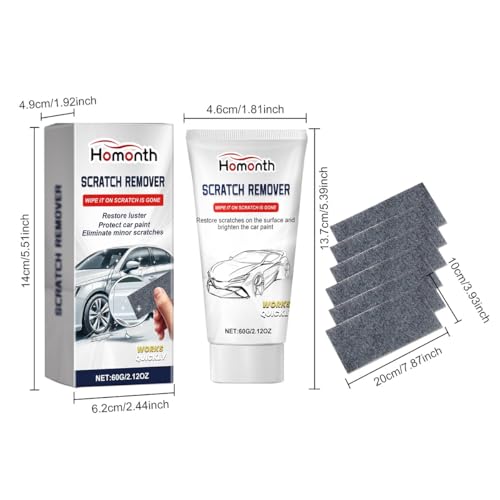 Car Scratch Remover with Polishing Pad,2.12oz