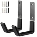 Heavy Duty Wall Mount Hooks, Utility Hooks, Tool Organizer - Steel Garden/Garage Hose Hanger U Hooks (2, Small) - size: Small