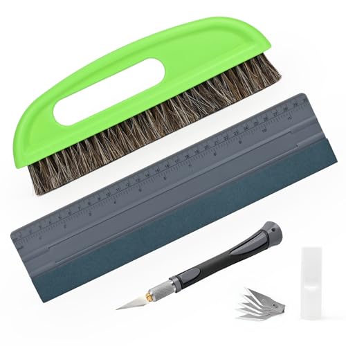 EHDIS Wallpaper Smoothing Tool Kit Wallpaper Smoothing Brush Large Wallpaper Squeegee Vinyl Wrap Roller Wallpaper Smoothing Roller