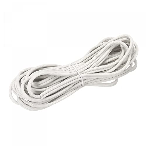uxcell Screen Spline, 15M/49.21Ft Silicone Sealing Strip Window Screen Retainer, 4.5mm OD White - size: 4.5mm x 15M