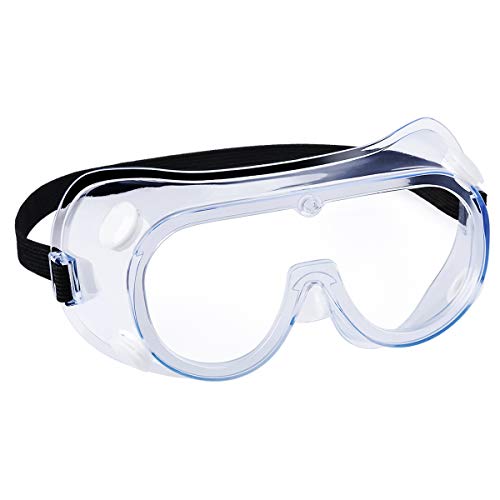 1 pack Anti-Fog Safety Goggles, Protective Safety Glasses, Eye Protection - color: 1 Pack