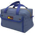 G & F Products Waxed Canvas Military Duffle Bag, 24 Inch, Heavy Duty Travel - color: Navy Blue (11 inch x 7 inch x 6 inch)