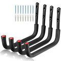 Garage Storage Kayak Hooks, 15.5 Inch Heavy Duty Storage Hanger, Wall Mounted Rack for Hanging Canoe Paddleboard, Surfboard, Snowboard, Ladders, Bikes, 15.5Inches x 10.8Inches - size: 15.5in-4 Pack