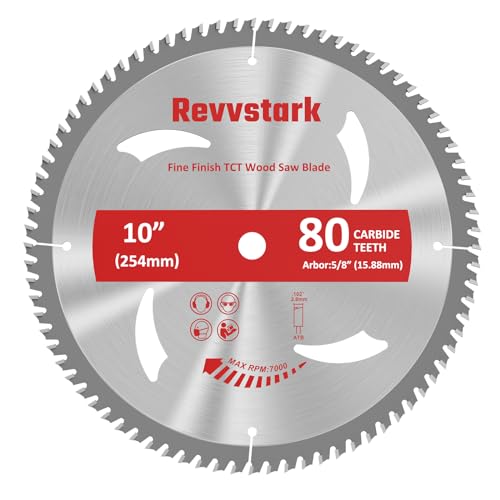 10 Inch 80T Table Saw Blades Circular Saw Blade for Wood Cutting - size: 10 In 80T