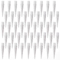 Bokon 45Pcs Stripped Screw Hole Repair Kit, #2-#16 White Wood Screw Anchors - color: White