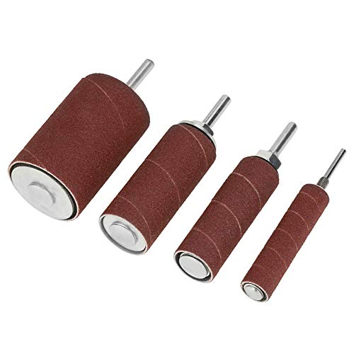 Speed Drum Sander Kit, Spindle Sanding Drum Sander Tool Kit Set with Case for Drill Press, for Sanding Contours, Flexible Shaft, Home Improvement