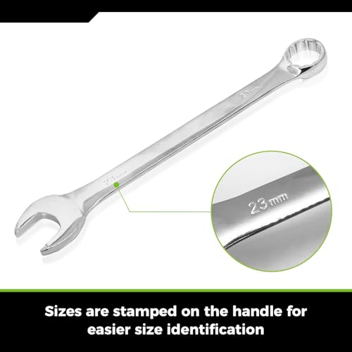 Der Erwachte 5Pc Metric Wrench Set, Large wrench set - size: 5 Piece Metric 23-30mm