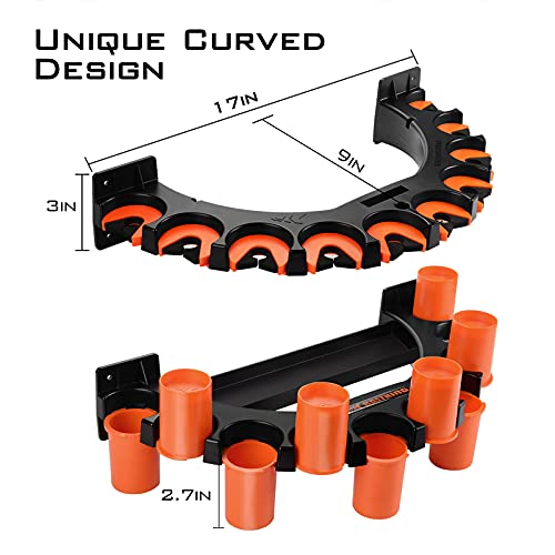 KastKing GravityLock V10 Rod Rack with Line Spooler, Holds 10 Fishing Rods - color: V10 1-pack (store 10 combos with line spooler)