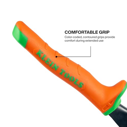 Klein Tools 1201R Metal Shears, Aviation Snips, Right Curvature - style: Right-Cutting