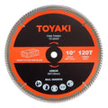 10-Inch Miter Saw Blade, 120-Tooth Fine-Finish Professional Woodworking Saw Blade for Miter Saws Table Saws and Circular Saws, Arbor 5/8-inch(16mm)