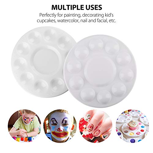32 PCS Paint Tray Palettes, Plastic Paint Palettes for Students or Kids