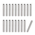 uxcell 2.8x20mm Dowel Pins, 50pcs 304 Stainless Steel Round Head Flat Chamfered End Dowel Pin Bunk Bed Pins Shelf Pegs Support Shelves Fasten Elements - size: 2.8x20mm
