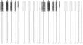 Straw Cleaner Brush Extra Long 12 inch, 10 PCS Straw Cleaner Brush Bristles Diameter (4+8+10+12+16mm) for Cleaning Straws, Pipe, Sippy Cup and Bottle (Pack of 2) - size: 12 inches (Pack of 2)