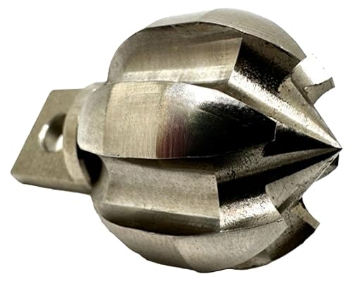 Flow Fixer Drain Cleaner Cutter Head 1-1/4", Ball, for 1-1/2" - 3" Pipes - style: 1.2" (for 1-1/2" Pipes) Drain Cleaner Cutter Head