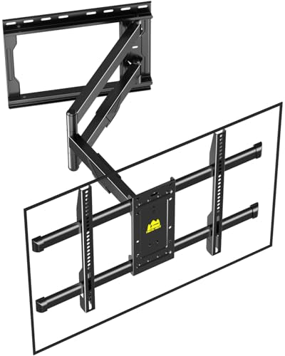 FORGING MOUNT Corner TV Wall Mount for Most 37-75 Inch TVs up to 99lbs - size: Fits 37"-75" TVs
