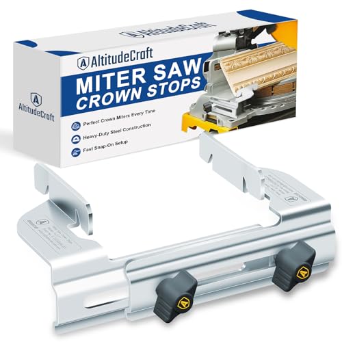 Miter Saw Crown Stops, Heavy-Duty Crown Molding Jig - style: Miter Saw Crown Stops
