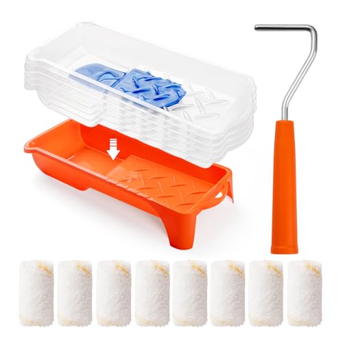 2 Inch Mini Paint Roller Kit, 15 Pack - size: 2 Inch Kit, 15 Pack