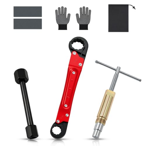 Angle Stop Wrench Kit, 1/2" Compression Sleeve Puller, Pro Plumber Wrench