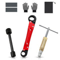 Angle Stop Wrench Kit, 1/2" Compression Sleeve Puller, Pro Plumber Wrench