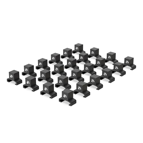 Olsa Tools Black Spring-Loaded Socket Clips 1/2-Inch, 24-Pack, Part 1137 - color: 1/2-inch Drive, Black
