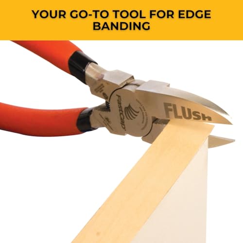 FastCap Pliers Macro Flush Cut Trimmers - Perfect for Carpentry and Woodworking - 80487