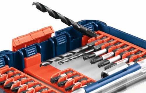 Bosch SDMS38 38 pc. Impact Tough™ Screwdriving Custom Case System Set - size: Various in, style: Screwdriving