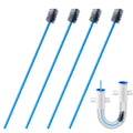4 PCS Condensate Flexible Drain Brush, 15.7 in Nylon and PVC Drain Line Cleaning Brush, Keep Condensate Traps Clean, for AC Condensate Trap, Dirt Clean Condensate Drain Trap - style: 4 PCS 15.7 In