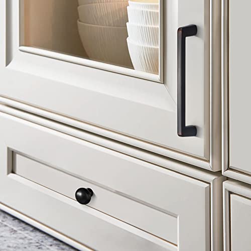 Drawer Knobs Oil Rubbed Bronze Kitchen Cabinet Knobs Dresser Handles Modern Cabinet Pulls Single Hole Knobs for Cabinets and Drawers,2 Pack - color: Oil Rubbed Bronze, size: 2 Pack (Single Hole Knob)
