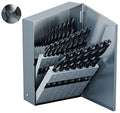 29Pcs(1/16"-1/2") Cobalt Drill Bit Set M35 HSS Jobber Length - size: 29pcs TiAIN Coated, 1/16"-1/2"