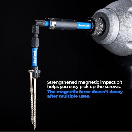 toolant 10PCS T15 2" Impact Torx Bits S2 Steel Security Torx - size: T15(2"*10pcs)