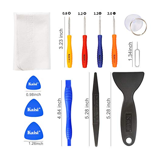 Kaisi Professional Electronics Opening Pry Tool Repair Kit Metal Spudger