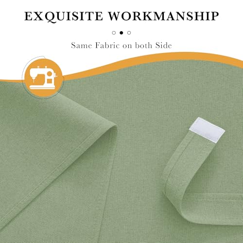 RYB HOME 100% Blackout Classroom Door Window Cover, Sidelight Curtains - color: Sage Green, size: 12"W x 40"L (Pack of 1)