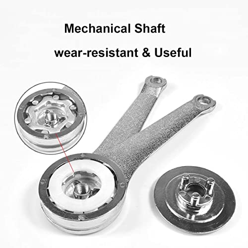 Qrity 2 PCS Adjustable Lift Up Stay Support Hinge - Bidirectional Operation - Support Up to 20KG - Opening Angle 75/90/110 (Pack of 2) - size: 2 PCS(New Version) (Pack of 2)