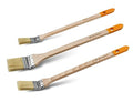 ROLLINGDOG 25mm, 38mm, 50mm Radiator Paint Brush Set - size: 25mm, 38mm, 50mm