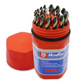 HIGHFIRE 29 Pieces HSS Stepped Point Drill Bit Set 1/16"-1/2", Gold and Black 3-Flat Shank for Metal, Steel & Acrylic - No Pilot Hole Needed - Industrial, MRO & DIY Use - size: 1/16-1/2 in Stepped Point (29 pcs)