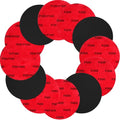 12 PCS Bowling Ball Sanding Pads, Bowling Sanding Pads Polishing Cleaning Kit, Bowling Ball Polish Pad Grit 400, 500-600, 800-1000, 1200-1500, 2000, 2500, 3000, 4000 for Ball Resurfacing Polishing Kit