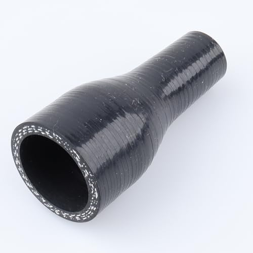 AC PERFORMANCE ID 1-1/8" to 3/8" Straight Silicone Hose Reducer Black - color: Black, size: ID 1-1/8" to 3/8" (28mm to 10mm)