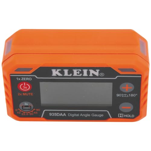 Klein Tools 935DAA Digital Electronic Level and Angle Gauge, LED Alert