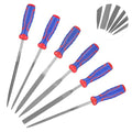 WORKPRO 6-Piece Needle File Set, Mini Precision Files for Metal, Wood & Plastic - size: 6-Piece Needle File Set