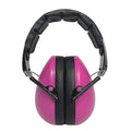 BANZ Kidz Earmuffs 2 Years & Older - Loud Noise Cancelling, Size Adjustable - color: Magenta