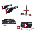 Milescraft 7300 Cabinet Kit – Cabinet Hardware Jig, Shelf Pin Jig, Hinge Jig and Drawer Slide Jig. Cabinet Handles, Drilling Jig, Euro Concealed Hinge Jig, Drawer Installation Jig – Ultimate Bundle