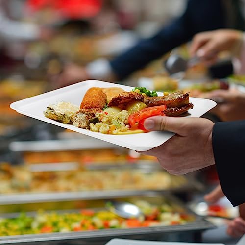 Hygloss White Foam Trays for Food & Crafts, 9 x 11 Inch, Pack of 25 - color: White, size: 9 x 11-Inch, style: 25 Pieces